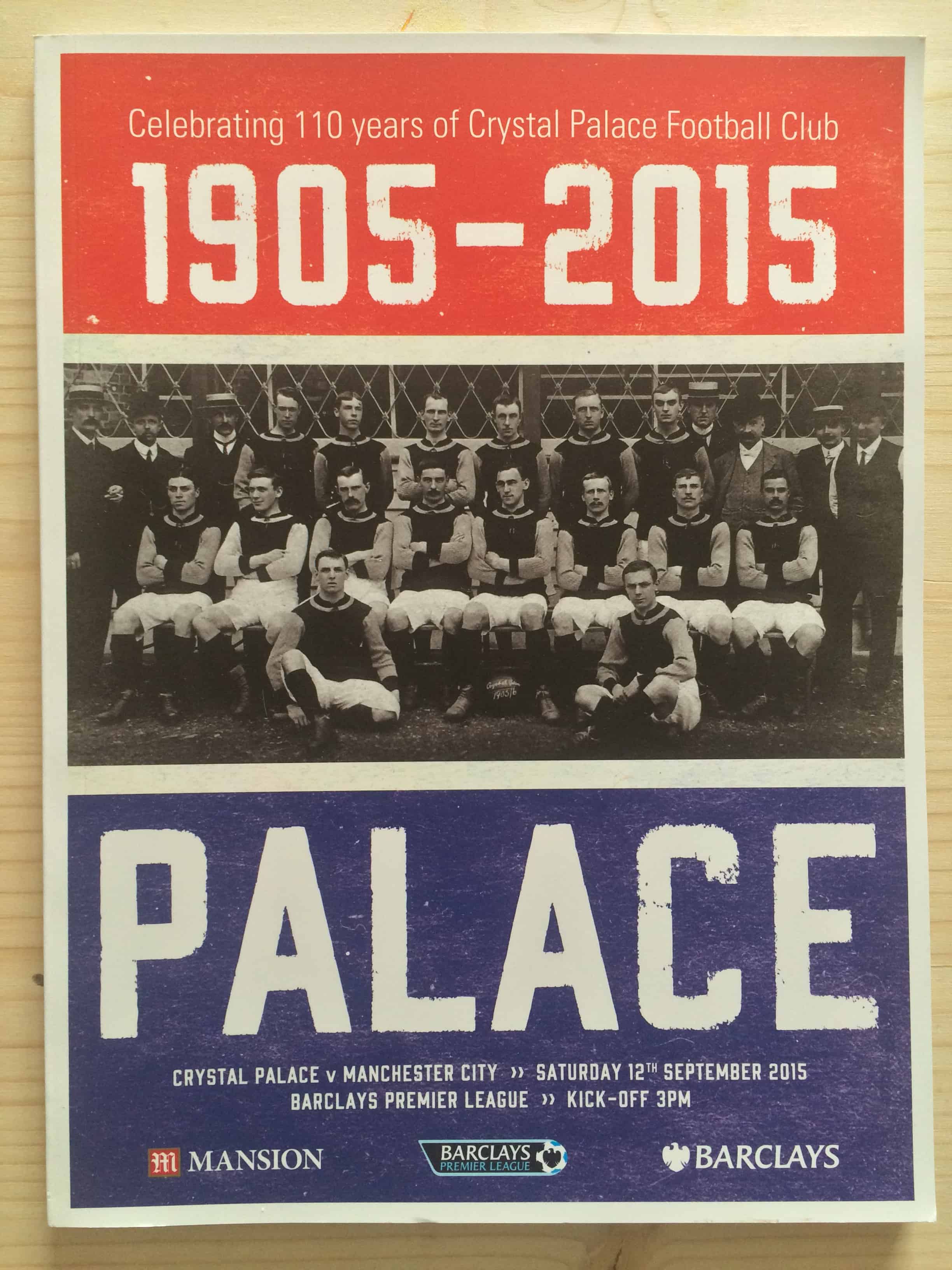 Crystal Palace FC v Manchester City FC